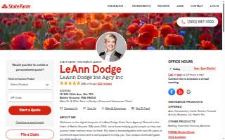 LeAnn Dodge - State Farm Insurance Agent website