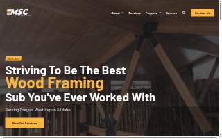 Miller's Sons Contracting, LLC website