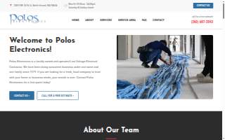 Polos Electronics Inc website