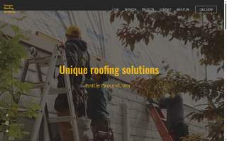 Unique Roofing Solutions website