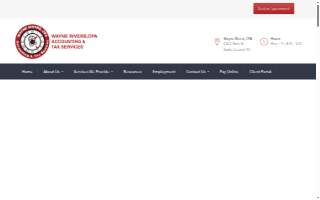 Wayne Rivers, CPA website