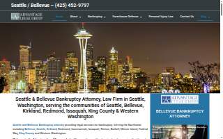 Advantage Legal Group website
