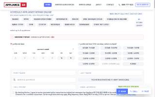 Appliance ER website