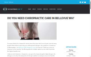 Chiro 1st - Bellevue website