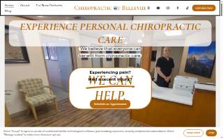 Chiropractic Of Bellevue website