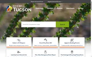 Tucson Window and Door website