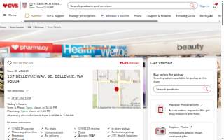CVS website