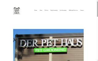 Der Pet Haus website