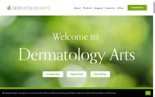 Dermatology Arts website