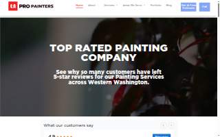 EA Pro Painters website