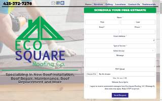 Eco Square Roofing LLC website