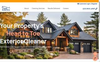 Fresh Exteriors website