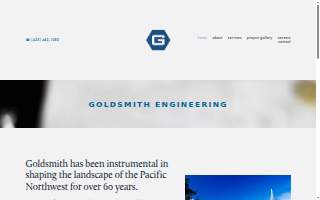 Goldsmith Engineering website