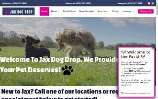 Jax Dog Drop - Bellevue website