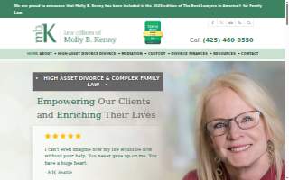 Law Offices of Molly B. Kenny website
