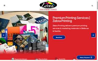 Zebra Printing website