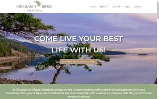 Chuckanut Ridge Assisted Living website