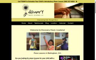 Discovery Music Academy, LLC website