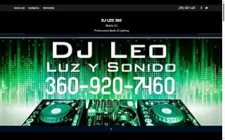 DJ LEO 360 website