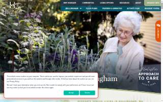 Highgate Senior Living - Bellingham website