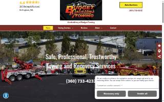 Johnson's Towing website