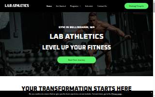 Lab Athletics website