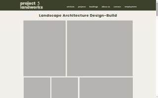 Project Landworks website