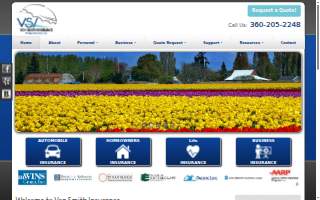 Von Smith Insurance website
