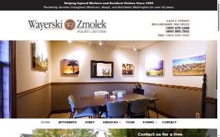 Wayerski Zmolek Injury Law of Bellingham website