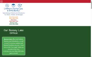 Childrens Dental Care & Orthodontics website