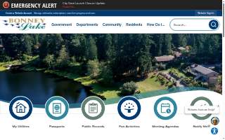 City of Bonney Lake website