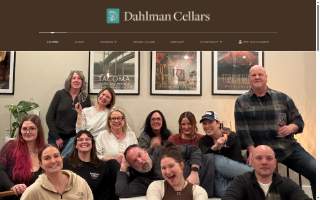 Dahlman Cellars - Winery Tasting Room website