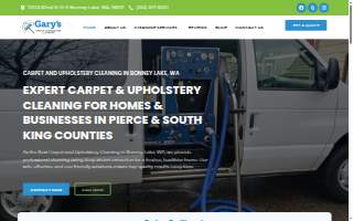 Gary's Carpet And Upholstery Cleaning website
