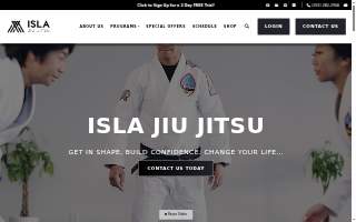 Isla Jiu Jitsu Bonney Lake website