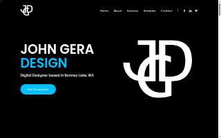 John Gera Design website