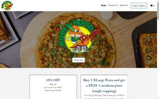 Robin Hood Pizza website