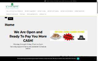 A1 Cash Now - We Pay More of Bothell website