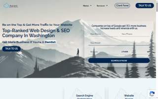 Ascend Marketing and Consulting website