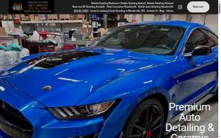 Burdys Auto Detail website