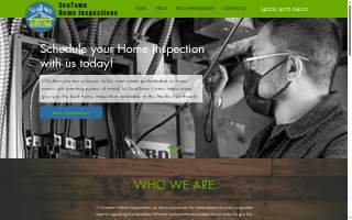 SeaTown Home Inspections website