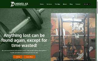 Bearded Ax Muscle & Fitness website