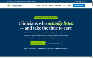 Catalpa Clinic website