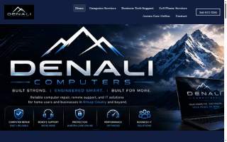 Denali Computers Mac & PC Repair Services website