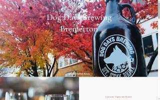 Dog Days Brewing website
