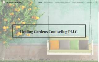 Healing Gardens Counseling PLLC website