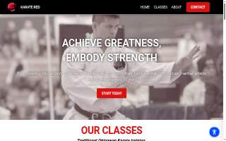 Karate RED website
