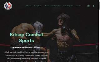 Kitsap Combat Sports Center website