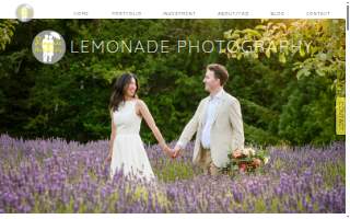 Lemonade Photography website