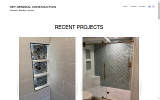 SET General Construction website
