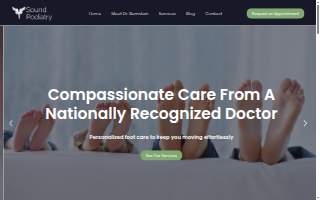 Sound Podiatry website